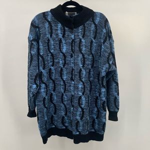 Vintage Parvaneh knit long cardigan size extra large